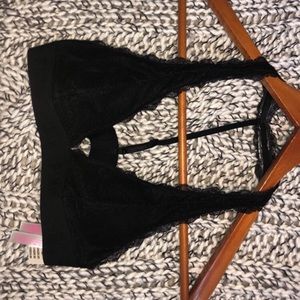 Black Victoria secret pink bralette